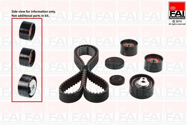 FAI AUTOPARTS Hammashihnasarja TBK354